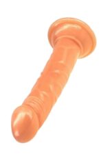 Vibra Portatif Vantuzlu Dildo - Damarlı ve Kutulu (13 cm) - Görsel 6