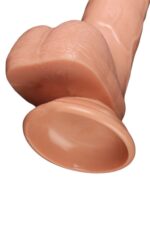 Vibra Gerçekçi Yapay Penis 20 Cm Vantuzlu Dildo Büyük ve Kalın - Görsel 4