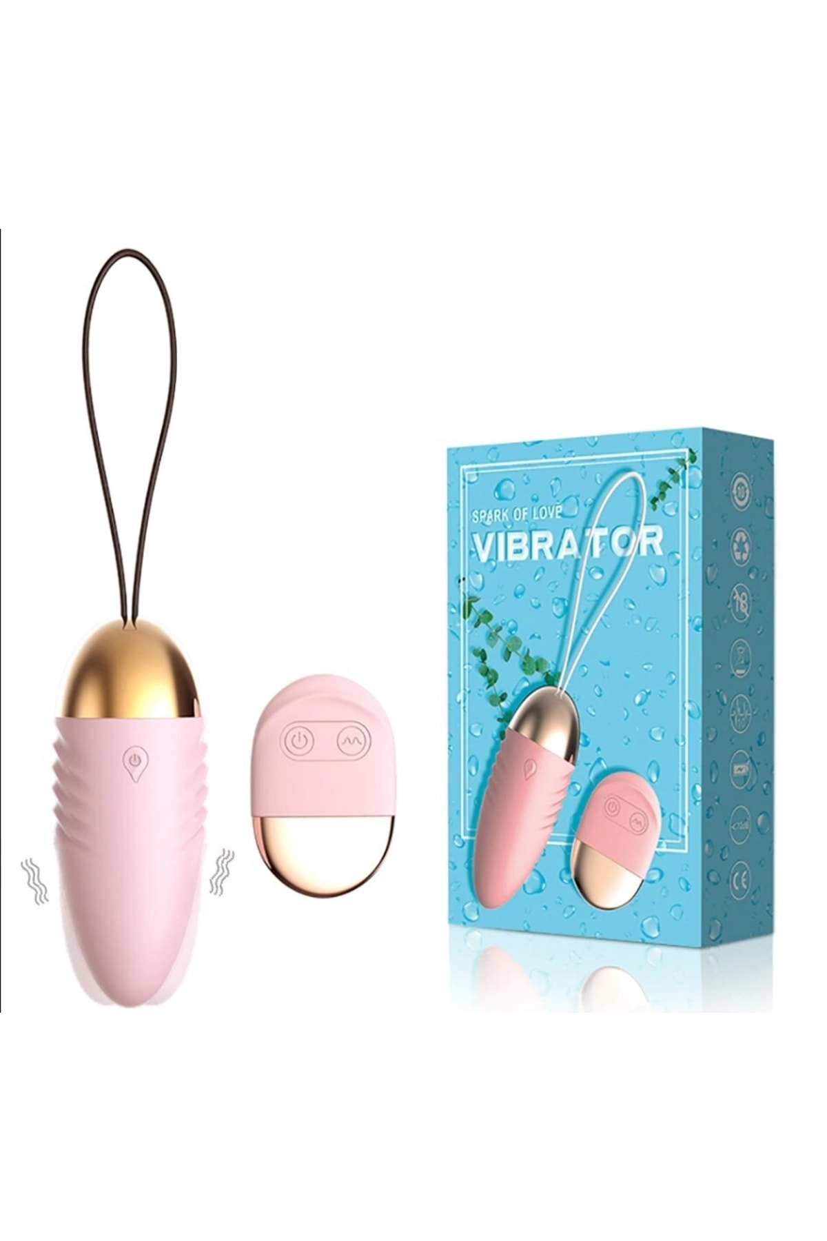 1_org_zoom Vibra Uzaktan Kumanda 10 Farklı Titreşim Vajina Klitoris Dildo - Görsel 1