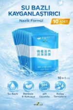 10'lu Paket Tek Kullanımlık Su Bazlı Kayganlaştırıcı Jel (6 ml) - Görsel 2