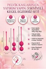 Vibra 3 Aşamalı Silikon Kegel Egzersiz Topu Seti - Pelvik Kas Sıkılaştırıcı - Görsel 5