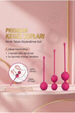Vibra 3 Aşamalı Silikon Kegel Egzersiz Topu Seti - Pelvik Kas Sıkılaştırıcı - Görsel 7