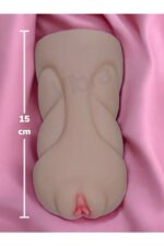 Vibra Realistik Vajina Mastürbatör (15 cm) - 5 Adet Kayganlaştırıcı Hediyeli - Görsel 4