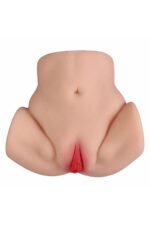 Vibra Gerçekçi Suni Kalça - Çift Girişli Mastürbatör (1.8 Kg) - Görsel 4