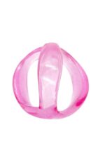 Ikoky Silikon Penis ve Testis Halkası - Ultra Esnek (Pembe) - Görsel 3