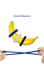 Ikoky 3'lü Silikon Penis Halkası Seti - Üçlü Penis Yüzüğü - Görsel 2