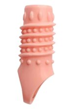 Ikoky Spiral Tırtıklı Penis Kılıfı - Doğal Görünüm (Ten Rengi) - Spiral Model - Görsel 6