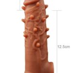 Ikoky Uzatmalı Realistik Penis Kılıfı - Testis Halkalı Kaymaz Yapı