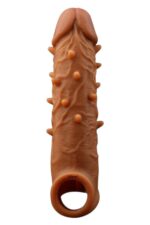 Ikoky Uzatmalı Realistik Penis Kılıfı - Testis Halkalı Kaymaz Yapı - Görsel 3