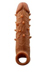 Ikoky Uzatmalı Realistik Penis Kılıfı - Testis Halkalı Kaymaz Yapı - Görsel 8