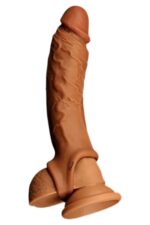Ikoky Realistik Penis Kılıfı - 3,5 cm Uzatmalı ve Testis Destekli - Görsel 4
