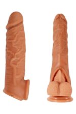 Ikoky Realistik Penis Kılıfı - 3,5 cm Uzatmalı ve Testis Destekli - Görsel 5
