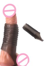 Ikoky Tırtıklı G Noktası Uyarıcı Penis Kılıfı - Spiral Model - Görsel 6