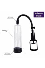 Men Powerup Büyük Boy Tetikli Vakumlu Penis Pompası - 22 cm Ölçekli - İki Ebatlı Başlık ile - Görsel 4