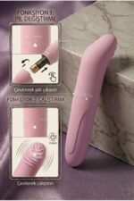 Vibra G Noktası Uyarıcı Mini Pilli Vibratör - Pembe (11.8 cm) | AA Kalem Pil Dahil | Gizli Gönderim - Görsel 2