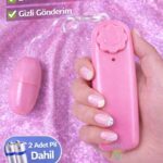 Vibra Kablolu Kumandalı Mini Vibratör - Hız Ayarlı (Pilli)