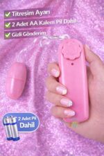 Vibra Kablolu Kumandalı Mini Vibratör - Hız Ayarlı (Pilli)