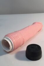 Vibra Titreşimli Ten Rengi Jel Dildo - Doğal ve Gerçekçi Doku (20 cm) - Görsel 4