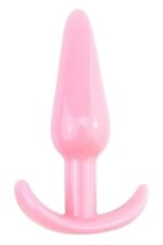 Vibra Esnek Silikon Boğumlu Anal Plug - Yeni Başlayanlara Özel (Pembe) - Görsel 2