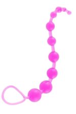 Vibra Sıralı Anal Boncuk - Kademeli Jel Zevk Topları (25 cm, Mor) - Görsel 8
