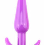 Vibra Esnek Silikon Anal Plug - Yumuşak ve Başlangıç Seviye (Mor)