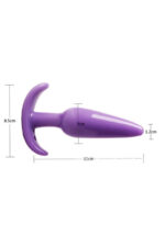 Vibra Esnek Silikon Anal Plug - Yumuşak ve Başlangıç Seviye (Mor) - Görsel 2