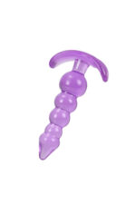 Vibra Esnek Jel Silikon Boğumlu Anal Plug - Yeni Başlayanlara Özel (11.5 cm) - Görsel 4