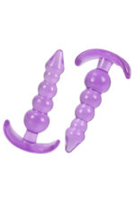 Vibra Esnek Jel Silikon Boğumlu Anal Plug - Yeni Başlayanlara Özel (11.5 cm) - Görsel 5