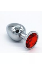 Vibra Elmas Taşlı Metal Anal Plug - Orta Boy 8,4 cm - (Saklama Kılıfı Hediyeli) - Görsel 5