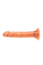 Vibra Portatif Vantuzlu Dildo - Damarlı ve Kutulu (13 cm) - Görsel 2